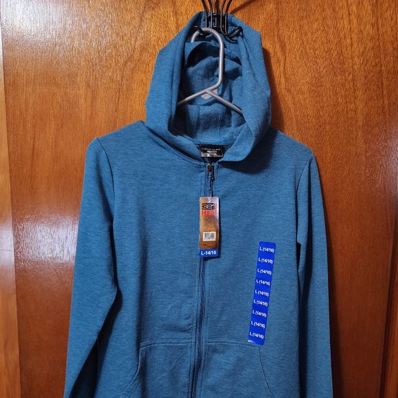 Youth Large (14-16) 32 Degrees Heat Full Zip Hooded Track Jacket - Picture 2 of 11